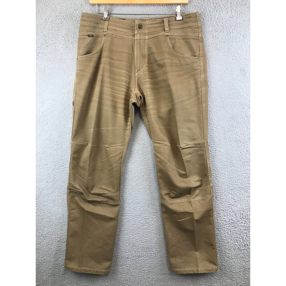 KUHL Crag Series Patina Dye  Straight Pants Men's Size 36x32‎ Tan